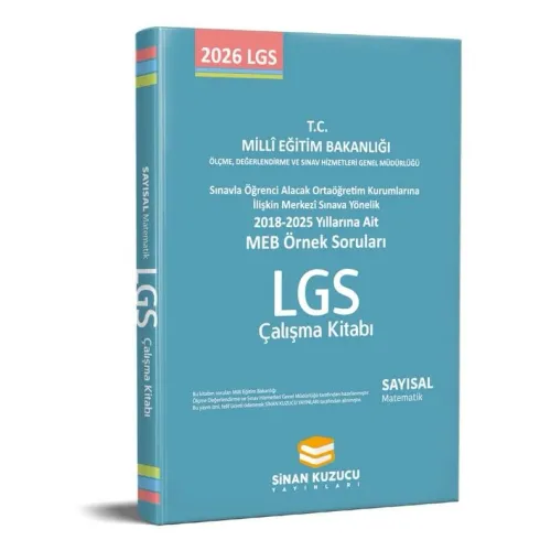 MEB ÖRNEK SORULARI LGS ÇALIŞMA KİTAPLARI SETİ ( SAYISAL - SÖZEL ) MEB ÖRNEK SORULARI LGS ÇALIŞMA KİTAPLARI SETİ ( SAYISAL - SÖZEL )