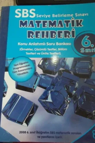 6. Sınıf Matematik Rehberi Konu Anlatımlı Soru Bankası