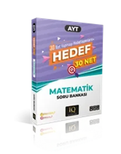 IQ YAYINLARI AYT MATEMATİK (HEDEF 30) SORU BANKASI