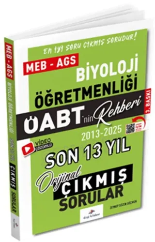 Dizgi Kitap Yayınları 2026 MEB AGS ÖABT Biyoloji ÖABT nin Rehberi Konu