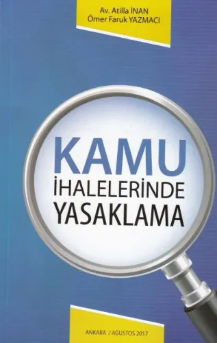 Kamu İhalelerinde Yasaklama