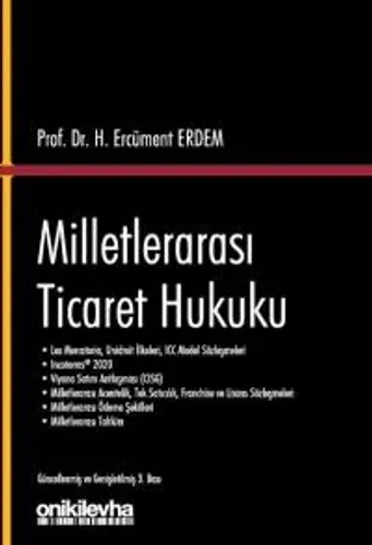 MİLLETLERARASI TİCARET HUKUKU