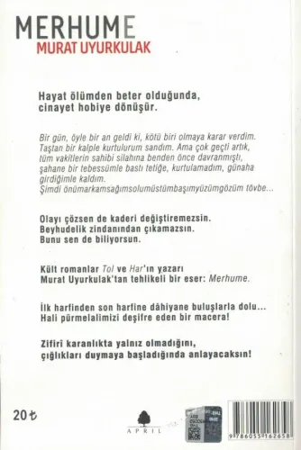 Merhume Murat Uyurkulak April Yayınları %28 indirimli