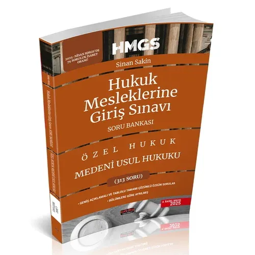 HMGS Medeni Usul Hukuku Soru Bankası