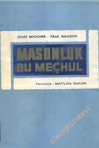 Masonluk Bu Meçhul -        1966