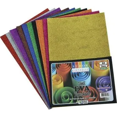 Südor Eva 20x30 cm 10 Renk Simli Yapışkanlı *NET*