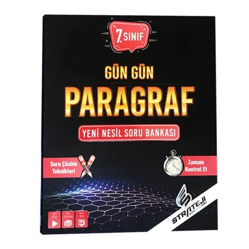 STRATEJİ 7.SINIF GÜN GÜN PARAGRAF SORU BANKASI
