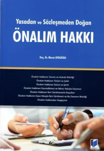Önalım Hakkı