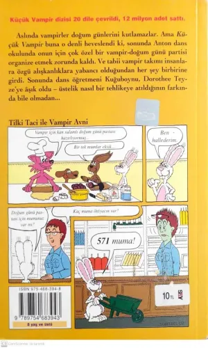 Küçük Vampir 18-Küçük Vampir'in Doğum Günü Angela Sommer-Bodenburg Say