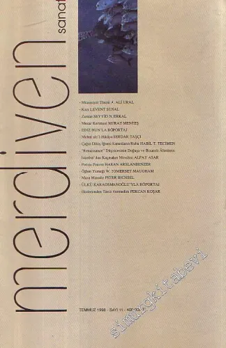 Merdiven: Aylık Sanat Dergisi - Sayı: 11, Temmuz 1998