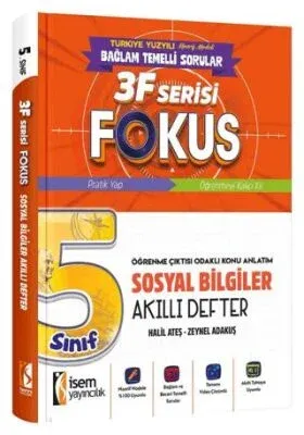 İsem Yayınları 5. Sınıf Fokus Sosyal Bilgiler Akıllı Defter