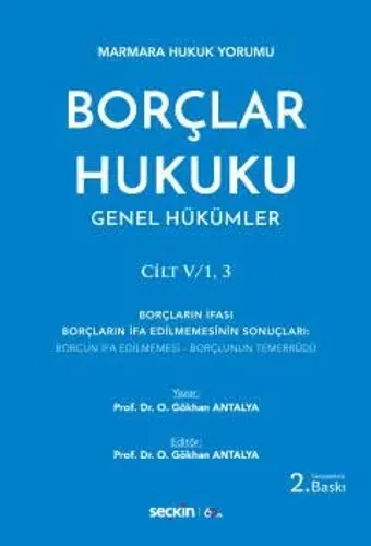 Borçlar Hukuku Genel Hükümler
