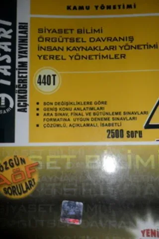 4. Sınıf Kamu Yönetimi Soru Bankası