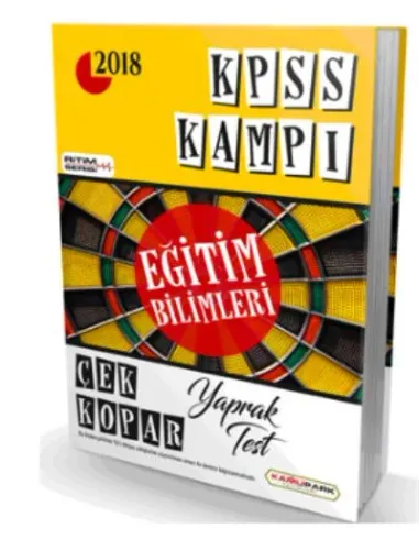 Kamupark KPSS Kampı Eğitim Bilimleri Çek Kopar Yaprak Test 2018