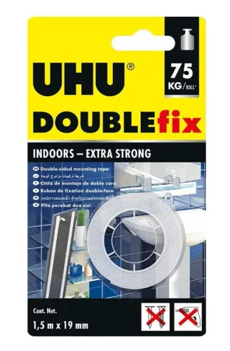 UHU DOUBLE FİX GÜÇLÜ ÇİFT TARAF MONTAJ BANDI 75KG