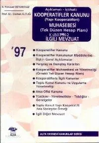 Kooperatifler Kanunu ve Muhasebesi