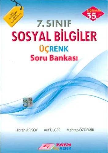 Esen Üçrenk Yayınları 7. Sınıf Sosyal Bilgiler Soru Bankası Esen Üçrenk
