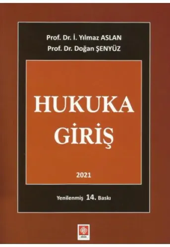 Hukuka Giriş İ. Yılmaz Aslan