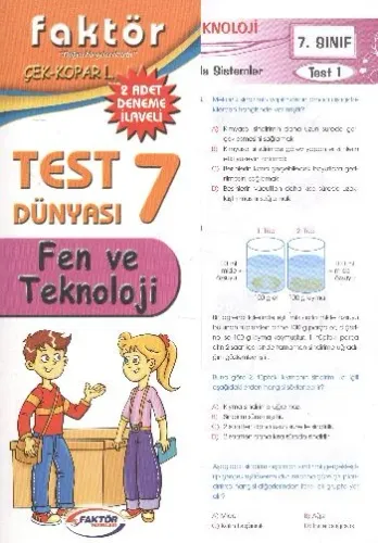 Faktör 7. Sınıf Fen ve Teknoloji Test Dünyası