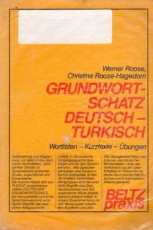 Grundwortschatz Deutsch-Türkisch
