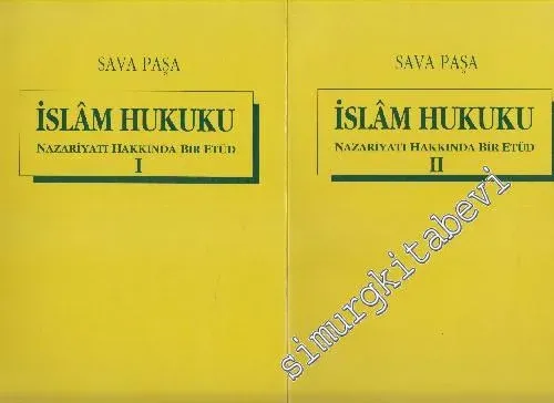 İslâm Hukuku Nazariyatı Hakkında Bir Etüd 2 Cilt TAKIM -        2000