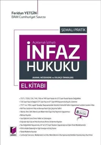 İnfaz Hukuku El Kitabı
