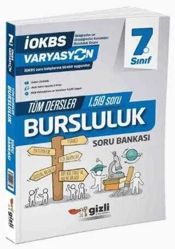 Gizli - 7.Sınıf VARYASYON Tüm Dersler Bursluluk Sınavı Soru Bankası