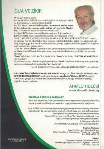 Dua ve Zikir Ahmed Hulusi Bilnet matbaacılık %41 indirimli