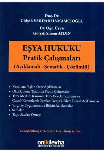 Eşya Hukuku Pratik Çalışmaları