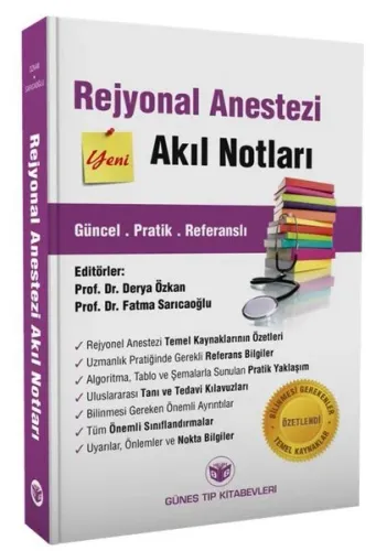Rejyonal Anestezi Akıl Notları