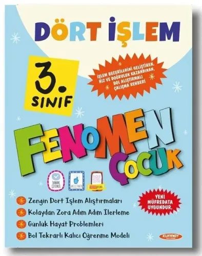 Kurmay ELT 3. Sınıf Fenomen Çocuk Dört İşlem