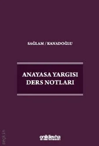 Anayasa Yargısı Ders Notları