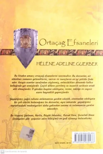 Ortaçağ Efsaneleri Helene Adeline Guerber İlya İzmir Yayınevi