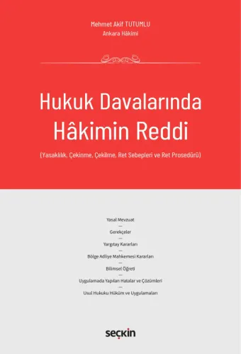 Hukuk Davalarında Hakimin Reddi