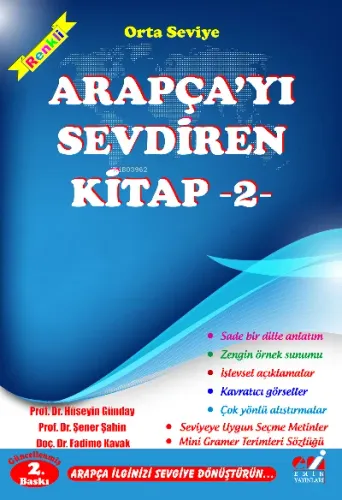 Arapçayı Sevdiren Kitap 2 (Orta Seviye)