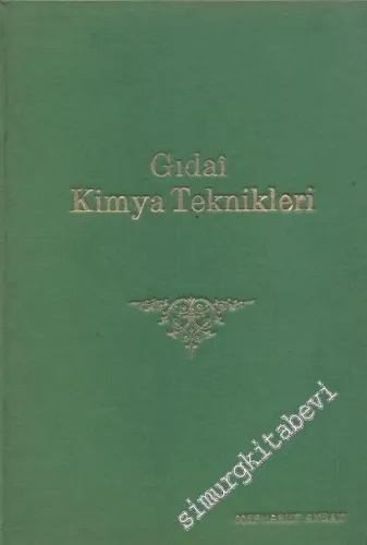 Gıdai Kimya Teknikleri -