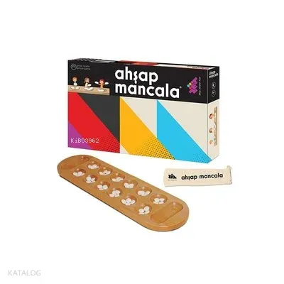 Zet Zeka Ahşap Mancala Eğitim Oyunu