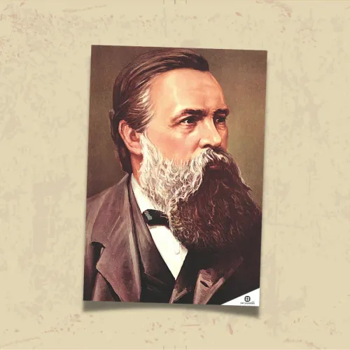 POSTER 0047 - ENGELS - KUŞE KAĞIT (33X48)