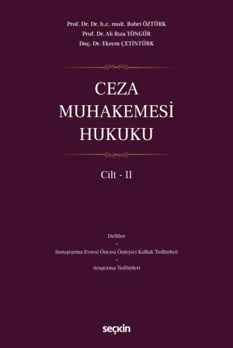 Ceza Muhakemesi Hukuku Cilt – II