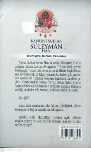 Kanuni Sultan Süleyman Han Dünyaya Nizam Verenler Kemal Arkun Akademis