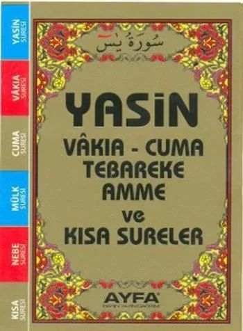 Yasin Çanta Boy 5 Renk Arapça