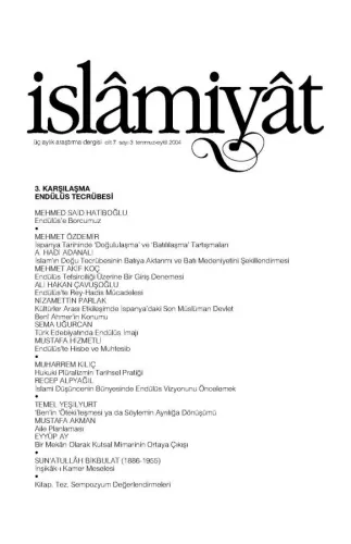 İSLAMİYAT (Endülüs Tecrübesi)