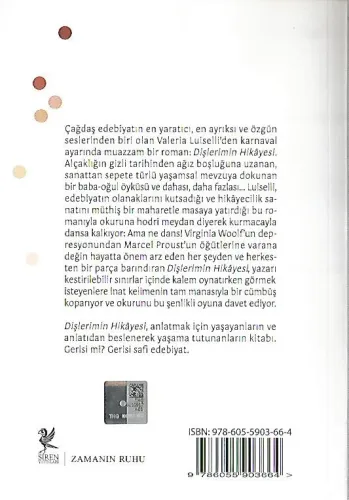 Dişlerimin Hikayesi Valeria Luiselli Siren %50 indirimli