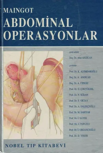 Maingot Abdominal Operasyonlar 1-2 Ciltler (Takım)