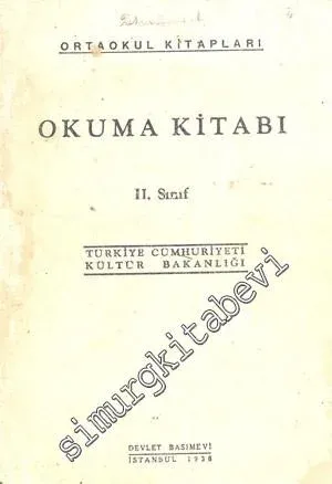 Ortaokul Kitapları: Okuma Kitabı II. Sınıf -