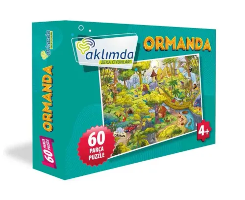 60 Parça Puzzle Ormanda