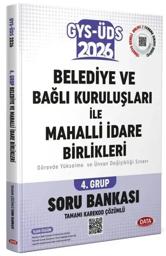 Data Yayınları 2026 Belediye ve Bağlı Kuruluşları İle Mahalli İdare Bi