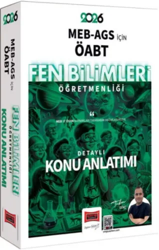 Yargı Yayınları 2026 MEB AGS ÖABT Fen Bilimleri Öğretmenliği Konu Anla