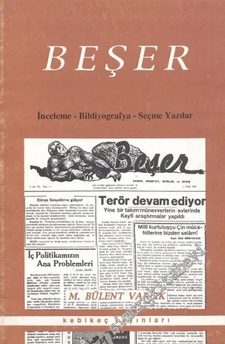 Beşer: İnceleme - Bibliyografya - Seçme Yazılar -        1996