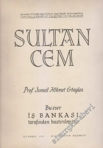 Sultan Cem -        1951